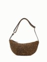 Nat & Nin LUCE - CUIR DE VACHETTE - LÉOPAR sac banane demi lune m luce nat&nin sacs-a-mains