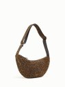 Nat & Nin LUCE - CUIR DE VACHETTE - LÉOPAR sac banane demi lune m luce nat&nin sacs-a-mains