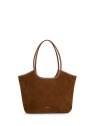 Nat & Nin MILAN - CUIR DE VACHETTE - ÉPICE sac cabas shopping évasé milan nat&nin sac-a-main-shopping-toile-ou-cuir