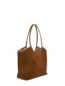 Nat & Nin MILAN - CUIR DE VACHETTE - ÉPICE sac cabas shopping évasé milan nat&nin sac-a-main-shopping-toile-ou-cuir