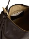 Nat & Nin TINA - CUIR DE VACHETTE - ÉBÈNE  sac besace hobo tina nat&nin sacs-a-mains
