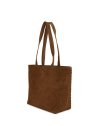 Nat & Nin TELMA TRESSAGE - CUIR DE VACHETT sac shopping tréssé telma nat&nin sac-a-main-shopping-toile-ou-cuir