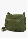Nat & Nin JEN - CUIR DE VACHETTE - VERT OL sac à rabat gibecière jen sacs-a-mains