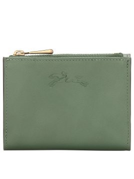 Longchamp 30049HFY - CUIR DE VEAU - ORIGAN portefeuille compact épure pmpb