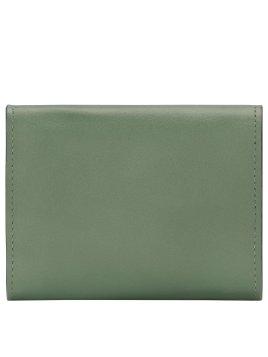 Longchamp 30049HFY - CUIR DE VEAU - ORIGAN portefeuille compact épure pmpb