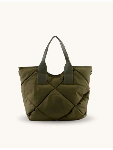 MIA &  JOY MJ2614 - NYLON - KAKI sac cabas shopping gm mia&joy maelys sac-a-main-shopping-toile-ou-cuir