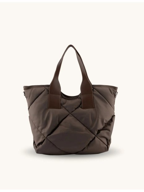 MIA &  JOY MJ2614 - NYLON - MARRON sac cabas shopping gm mia&joy maelys sac-a-main-shopping-toile-ou-cuir