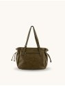 MIA &  JOY MJ2622 - POLYURÉTHANE - KAKI sac shopping froncé a4 mia&joy vera sac-a-main-shopping-toile-ou-cuir