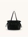 MIA &  JOY MJ2622 - POLYURÉTHANE - NOIR sac shopping froncé a4 mia&joy vera sac-a-main-shopping-toile-ou-cuir