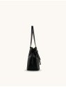 MIA &  JOY MJ2622 - POLYURÉTHANE - NOIR sac shopping froncé a4 mia&joy vera sac-a-main-shopping-toile-ou-cuir
