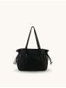 MIA &  JOY MJ2622 - POLYURÉTHANE - NOIR sac shopping froncé a4 mia&joy vera sac-a-main-shopping-toile-ou-cuir