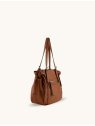 MIA &  JOY MJ2622 - POLYURÉTHANE - CAMEL sac shopping froncé a4 mia&joy vera sac-a-main-shopping-toile-ou-cuir