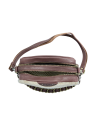 Mila Louise MAMA T - LAINE/CUIR - OCRE sac trotteur shearling mama sacs-a-mains