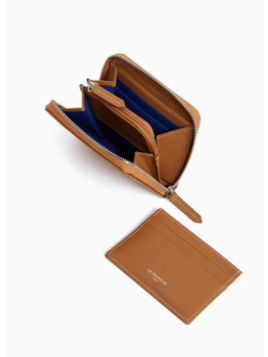 Le Tanneur TOTT3110 - CUIR DE VACHETTE PLEI charlotte-porte monnaie zip m Porte-monnaie Femme