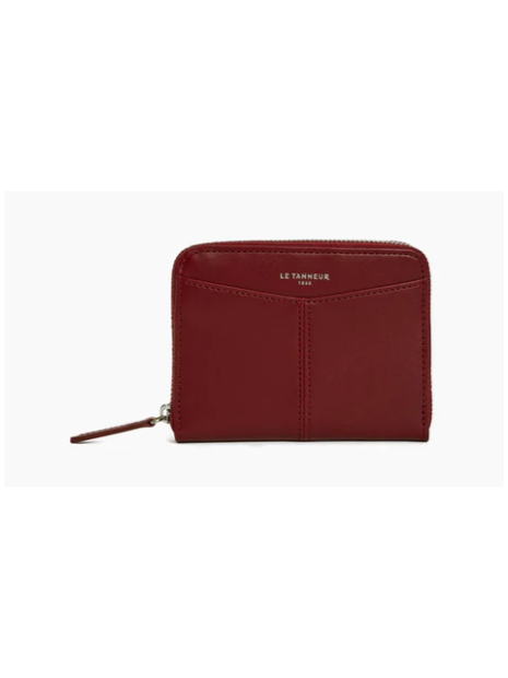 Le Tanneur TOTT3110 - CUIR DE VACHETTE PLEI charlotte-porte monnaie zip m porte-monnaie-femme