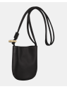 Longchamp 10299HGC - CUIR DE VEAU - NOIR sac bandoulière s le roseau sleek sacs-a-mains