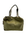 Mila Louise MAENA VFR1 - POLYESTER - KAKI FU tote bag porté travers sac-a-main-shopping-toile-ou-cuir