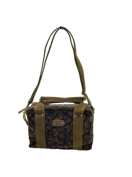 Mila Louise MAPA JN - POLYESTER/CUIR - OCRE sac porté main bandoulière mapa jn sacs-a-mains