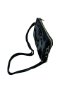 Mila Louise MIRA SH - POLYURÉTHANE - NOIR sac trotteur mira sh petit format sacs-a-mains