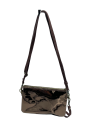 Mila Louise MIRA SH - POLYURÉTHANE - AUBURN sac trotteur mira sh petit format sacs-a-mains