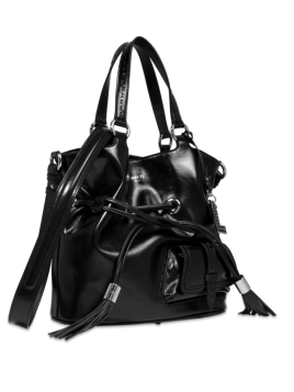 Lancel A13768 - CUIR DE VACHETTE - NOIR sac premier flirt lancel seau m cuir lisse Sacs à mains