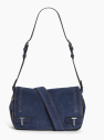 Le Tanneur TMON1204 - CUIR DE VEAU - PRUSSI sac porté travers le tanneur simone sacs-a-mains
