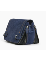 Le Tanneur TMON1204 - CUIR DE VEAU - PRUSSI sac porté travers le tanneur simone sacs-a-mains