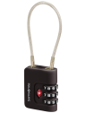 Samsonite 155576 - METAL - NOIR cadenas a code tsa accueil