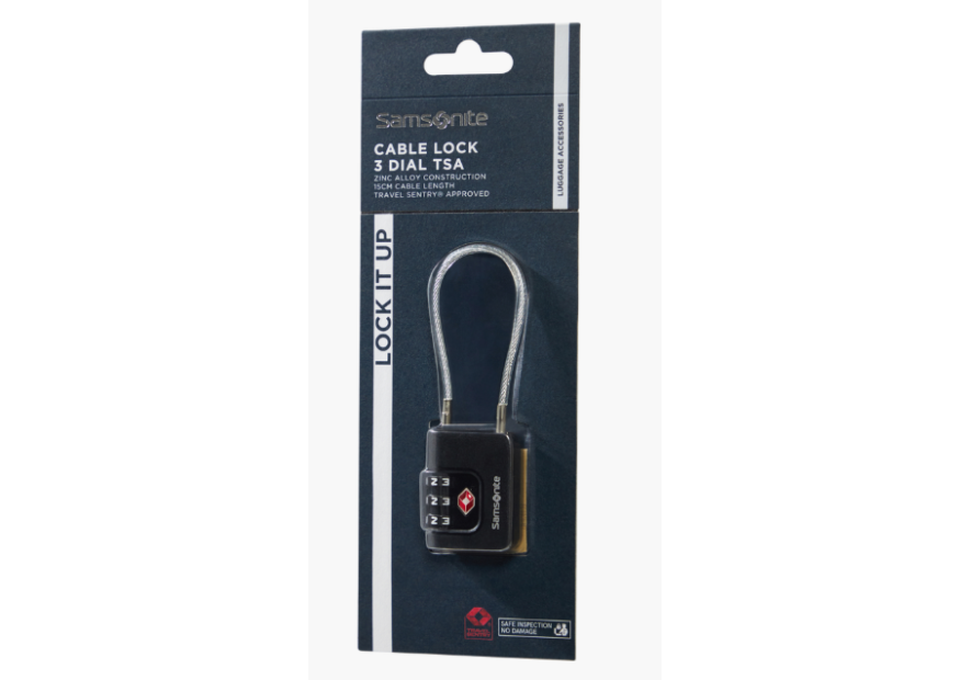 Samsonite 155576 cadenas a code tsa Accueil