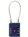 Samsonite 155576 - METAL - BLEU cadenas a code tsa accueil
