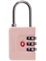 Samsonite 155577 - METAL - ROSE cadenas a code tsa accueil