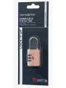Samsonite 155577 - METAL - ROSE cadenas a code tsa accueil