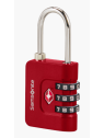 Samsonite 155577 - METAL - ROUGE cadenas a code tsa accueil