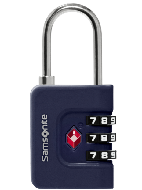 Samsonite 155577 - METAL - MIDNIGHT BLUE cadenas a code tsa accueil
