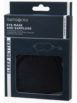 Samsonite 155595 masque pour les yeux+ bouchons oreilles Accessoires de voyage