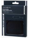 Samsonite 155595 - POLYESTER - NOIR masque pour les yeux+ bouchons oreilles accessoires-de-voyage