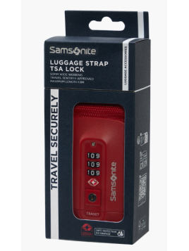 Samsonite 155591 sangle de sécurité pour valise Accessoires de voyage