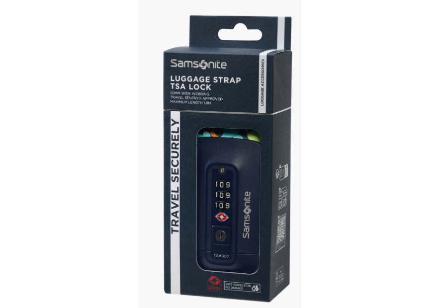 Samsonite 155591 sangle de sécurité pour valise Accessoires de voyage