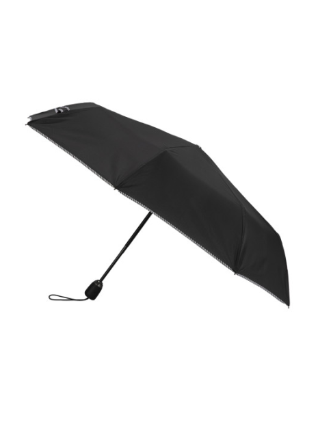 Piganiol 4901 - POLYESTER - NOIR RAYURE parapluie femme pliant pliant-f