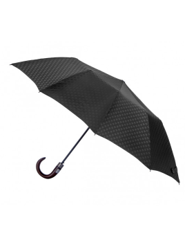 Piganiol 3125 - POLYESTER - NOIR GRAIN DE parapluie pliant canne homme piganiol france pliant h