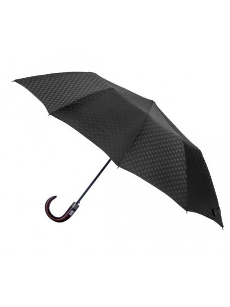 Piganiol 3125 - POLYESTER - NOIR GRAIN DE parapluie médium pliant homme pliant-h