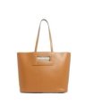 Lancel A13361 - CUIR DE VACHETTE - CAME sac cabas m lancel angele sac-a-main-shopping-toile-ou-cuir