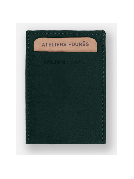 Les Ateliers Foures B01X fourés-baroudeuse-porte cartes plat rfid p.cartes credit