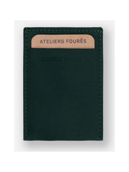 Les Ateliers Foures B01X fourés-baroudeuse-porte cartes plat rfid p.cartes credit