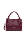Lancaster 470-83 - CUIR DE VACHETTE - BORD sac porté main lancaster ida double taille s sacs-a-mains