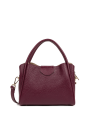 Lancaster 470-83 - CUIR DE VACHETTE - BORD sac porté main lancaster ida double taille s sacs-a-mains