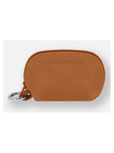 Les Ateliers Foures B12. - COTON ET CUIR - LION petite bourse des ateliers fourès porte-monnaie-femme