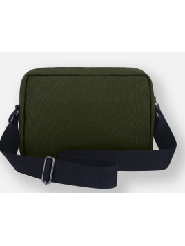 Les Ateliers Foures R135 - TOILE ET CUIR - KAKI sacoche horizontale aristote des ateliers fourès poch.h.zip