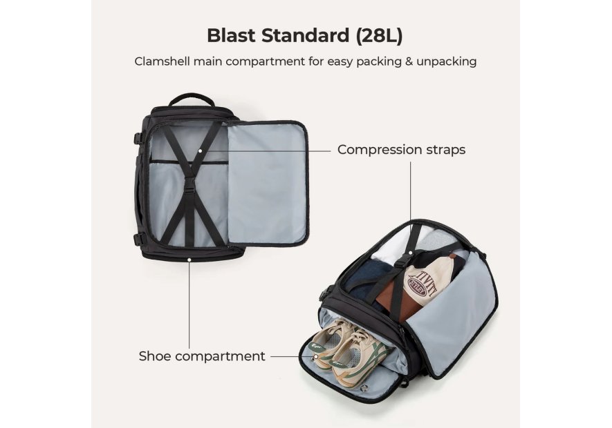 Elite Bagage BM030109 sac de voyage/sac à dos underseater bagsmarth sac cabine