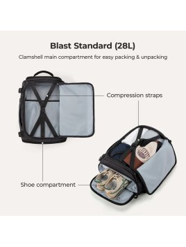 Elite Bagage BM030109 sac de voyage/sac à dos underseater bagsmarth sac cabine